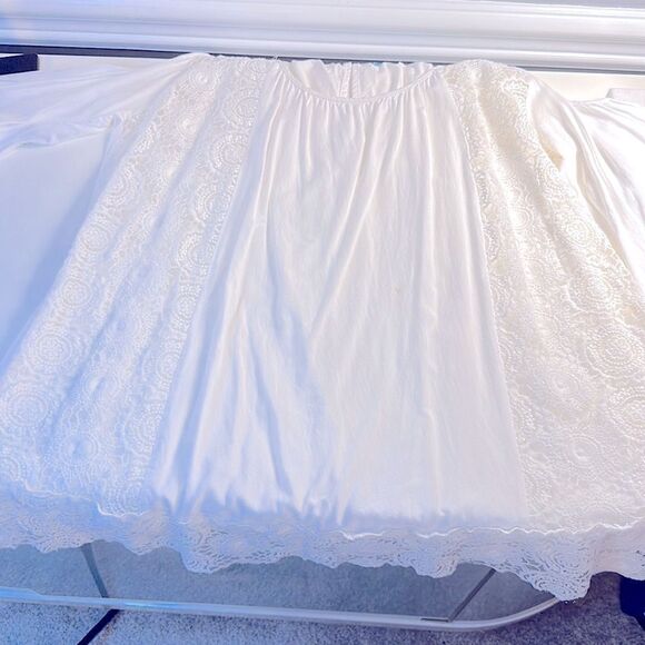 Solitaire Swim Cold Shoulder Lace Cover up Tunic Dress - Picture 6 of 11